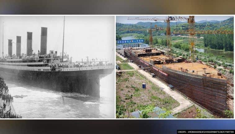 China is building a replica of the Titanic
