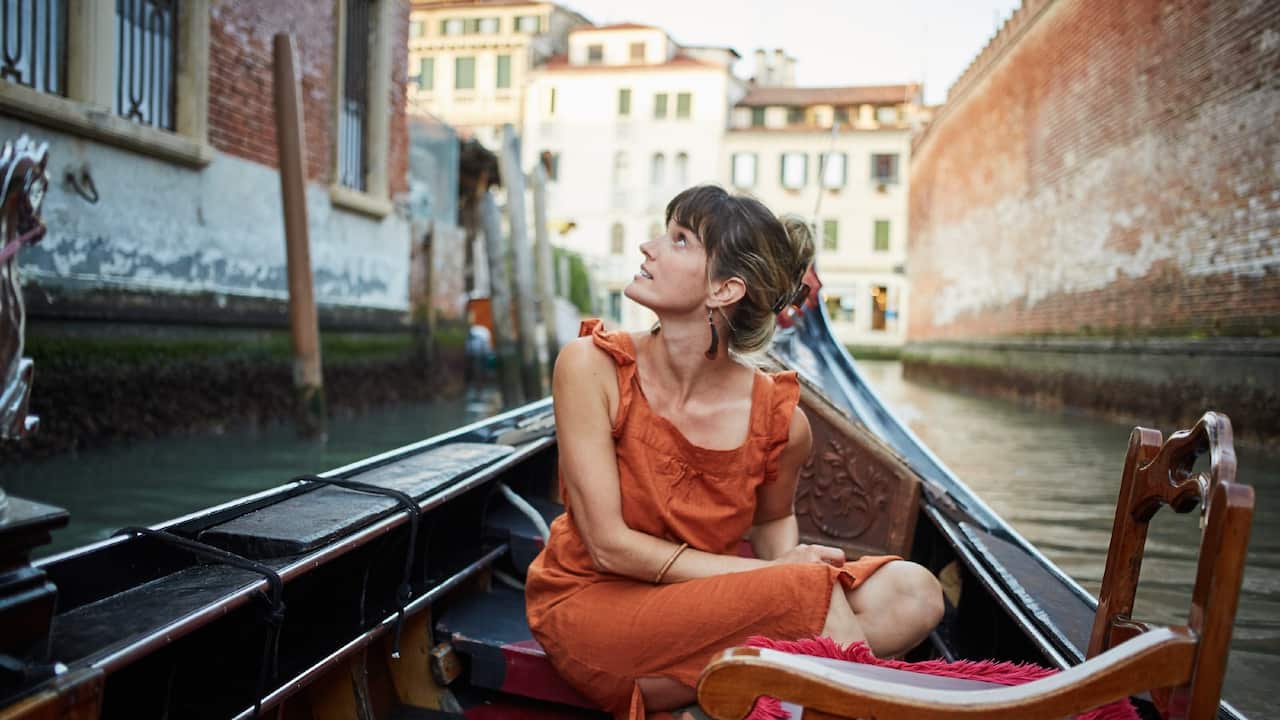 Venice and your classic gondola.