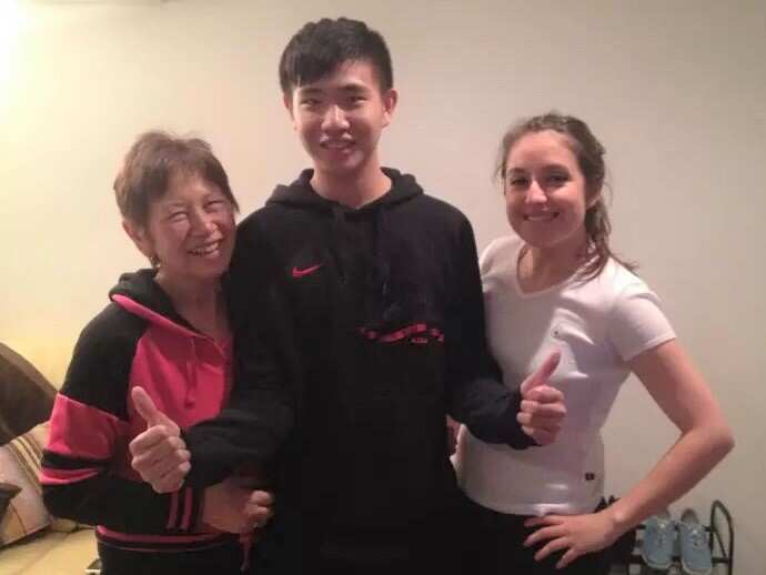 Ivan had happy times staying at a New Zealand's family.