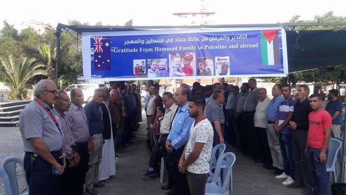 Palestinians in Gaza commemorate the late Shaun Oliver