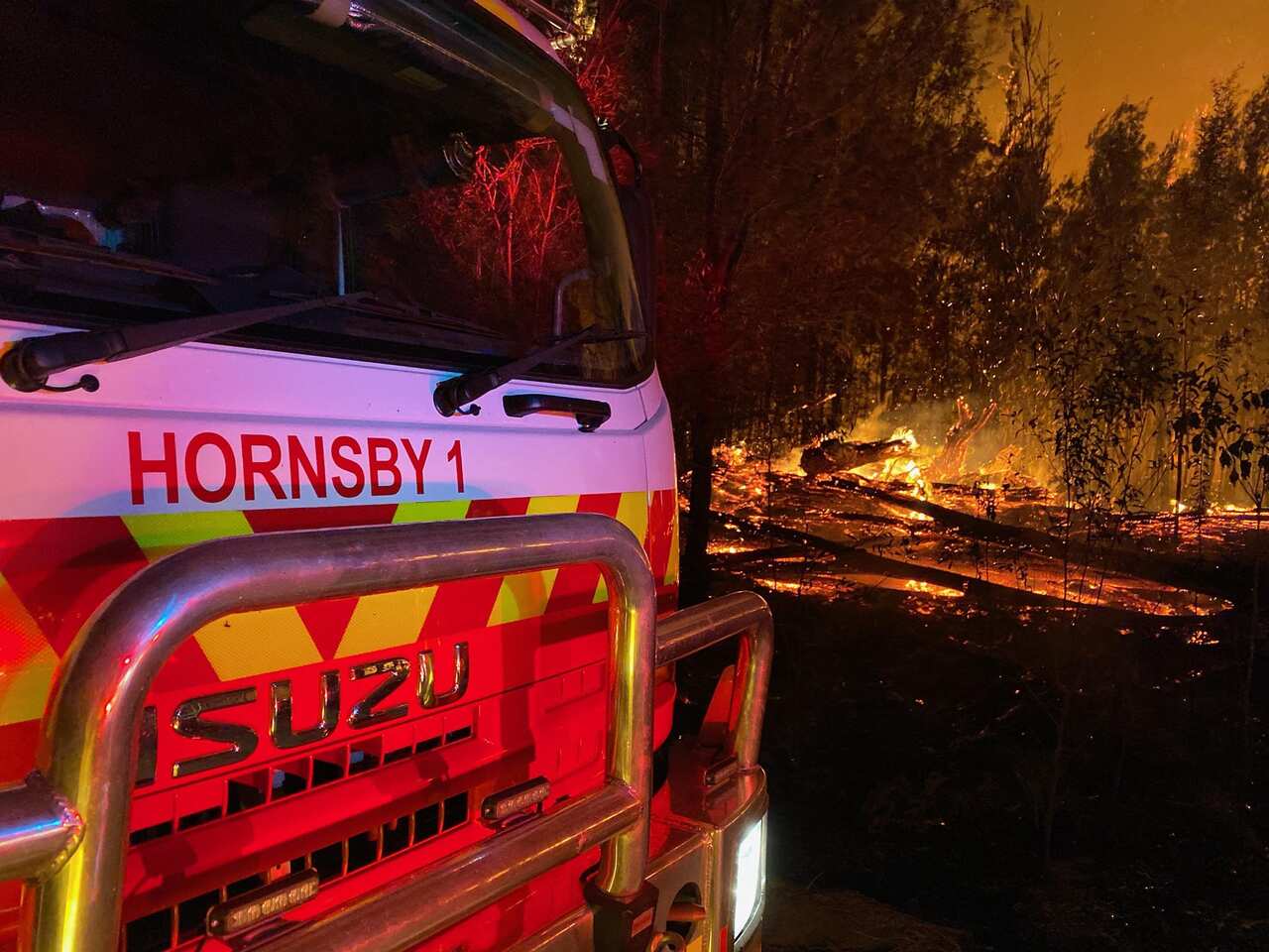 Hornsby Rural Fire Brigade Fire Engine