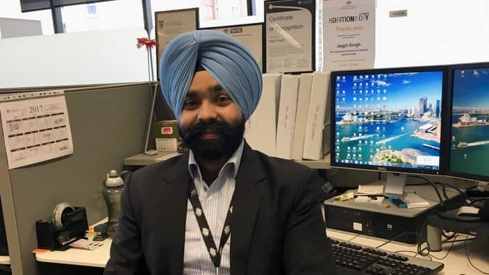 Jagjit Singh, Community Relations Officer, ATO