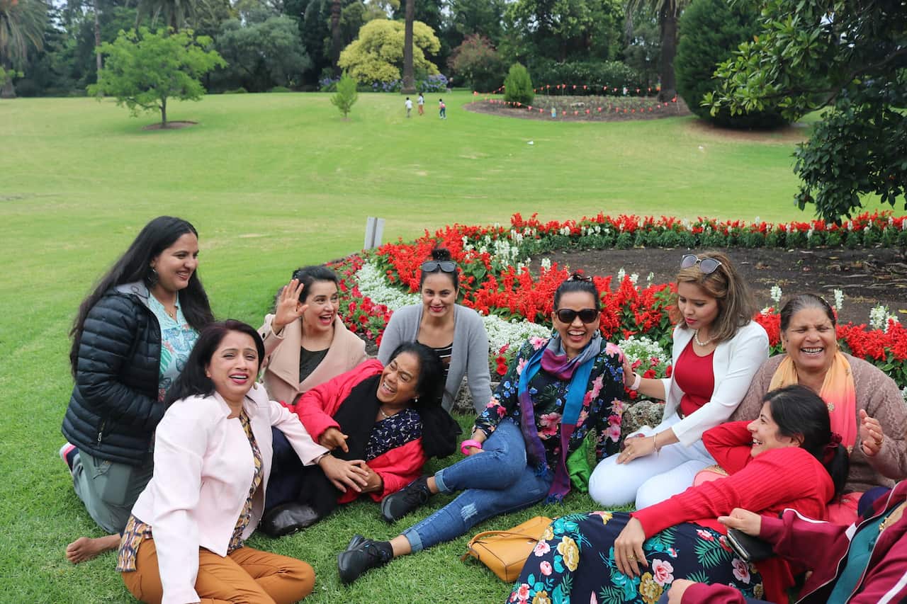 Jamuna Parajuli of Didi Bahini Samaj Victoria is a PhD Scholar from Nepal