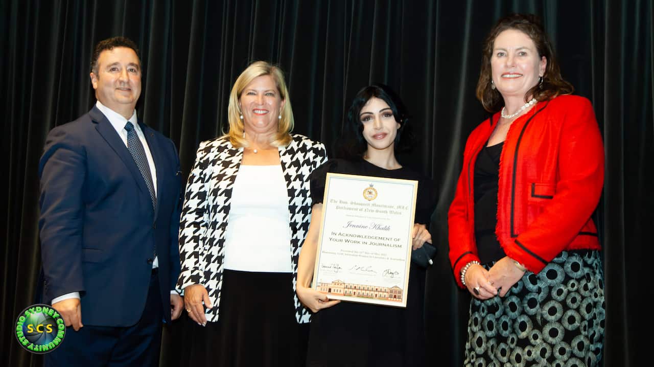 الصحفية جنين خالق