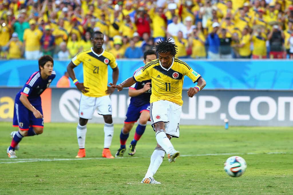 Columbia - Japan match