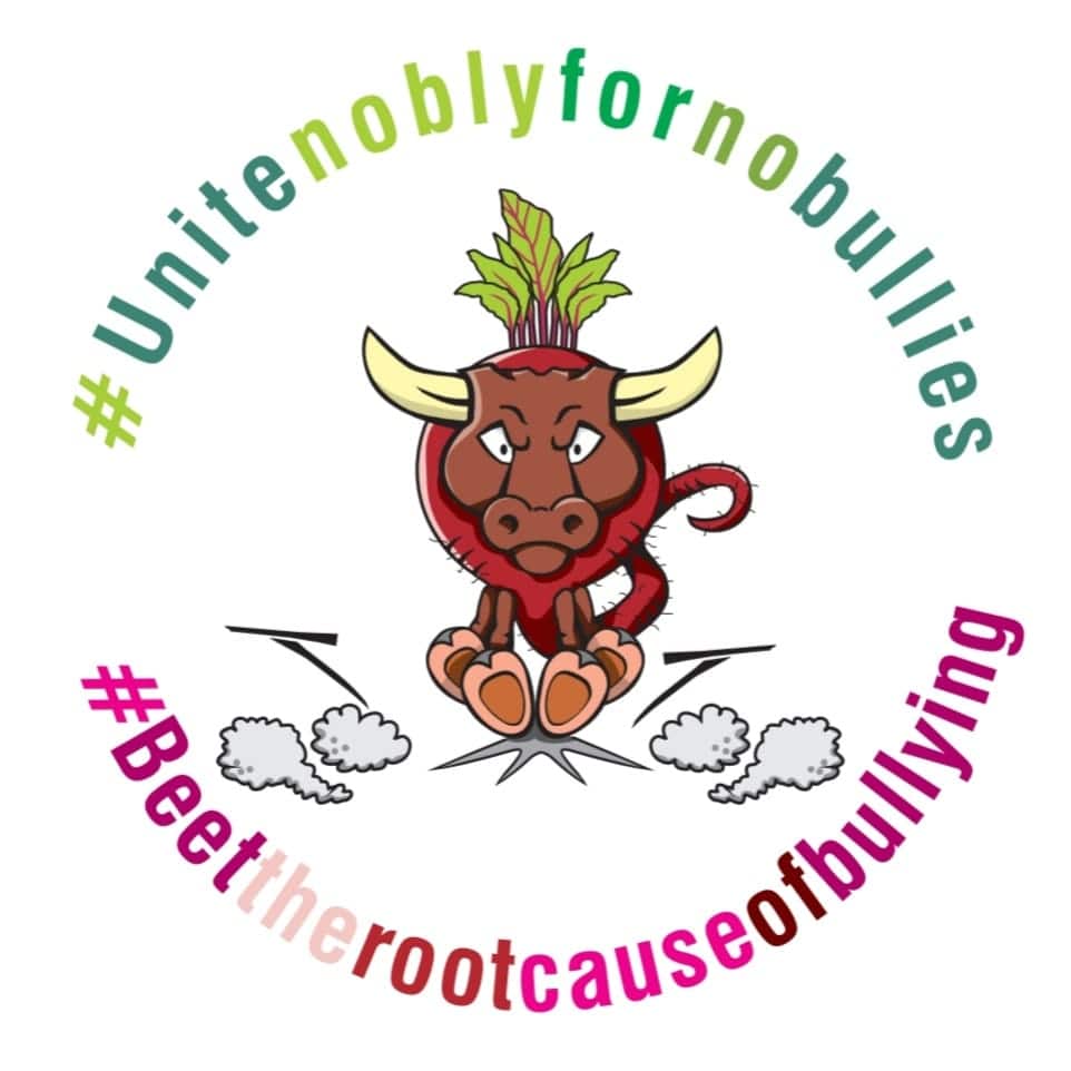 "Beet the root cause of bulling" campaign