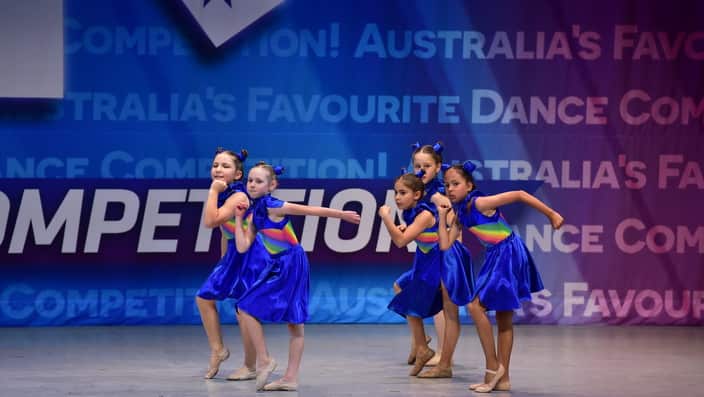 Young dancers of Perth Multicultural Talent Academy