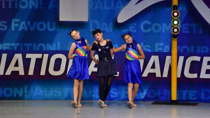 Young dancers of Perth Multicultural Talent Academy