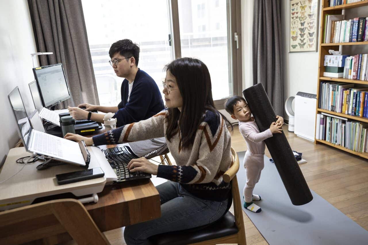 What working from home looks like around world
