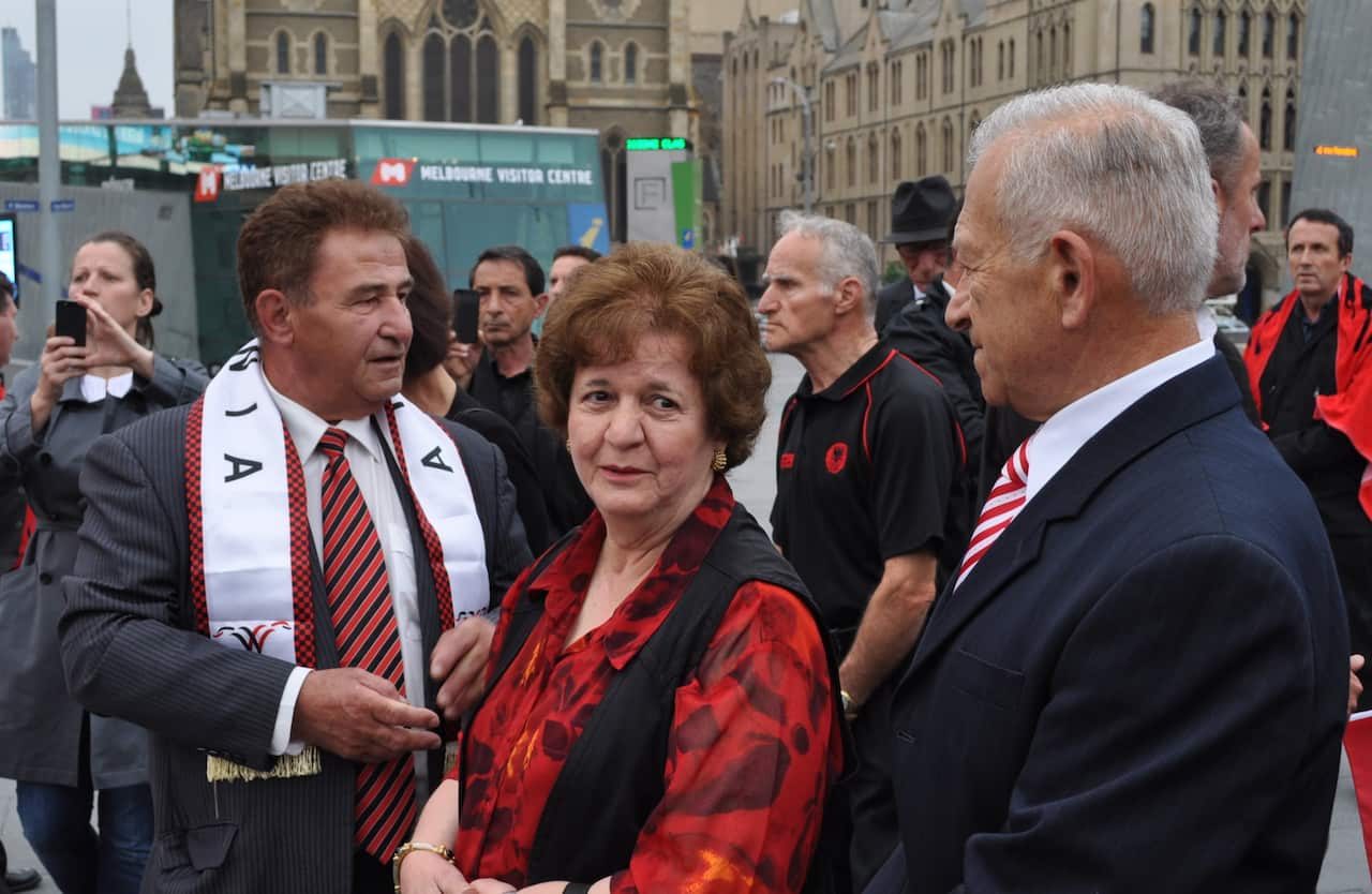 Bashkim Bekiri, Jeantte Mustafa dhe Rexh Muftari