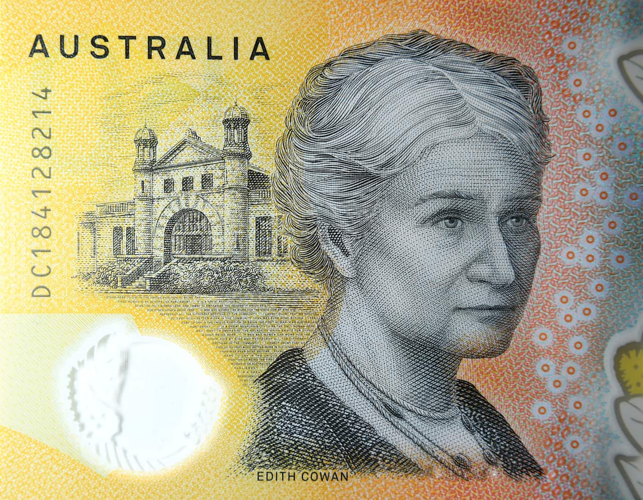 Pictured is a current circulation $50 note printed with the word "responsibility" spelt incorrectly in Sydney, Thursday, May 9, 2019. (AAP Image/Joel Carrett) NO ARCHIVING