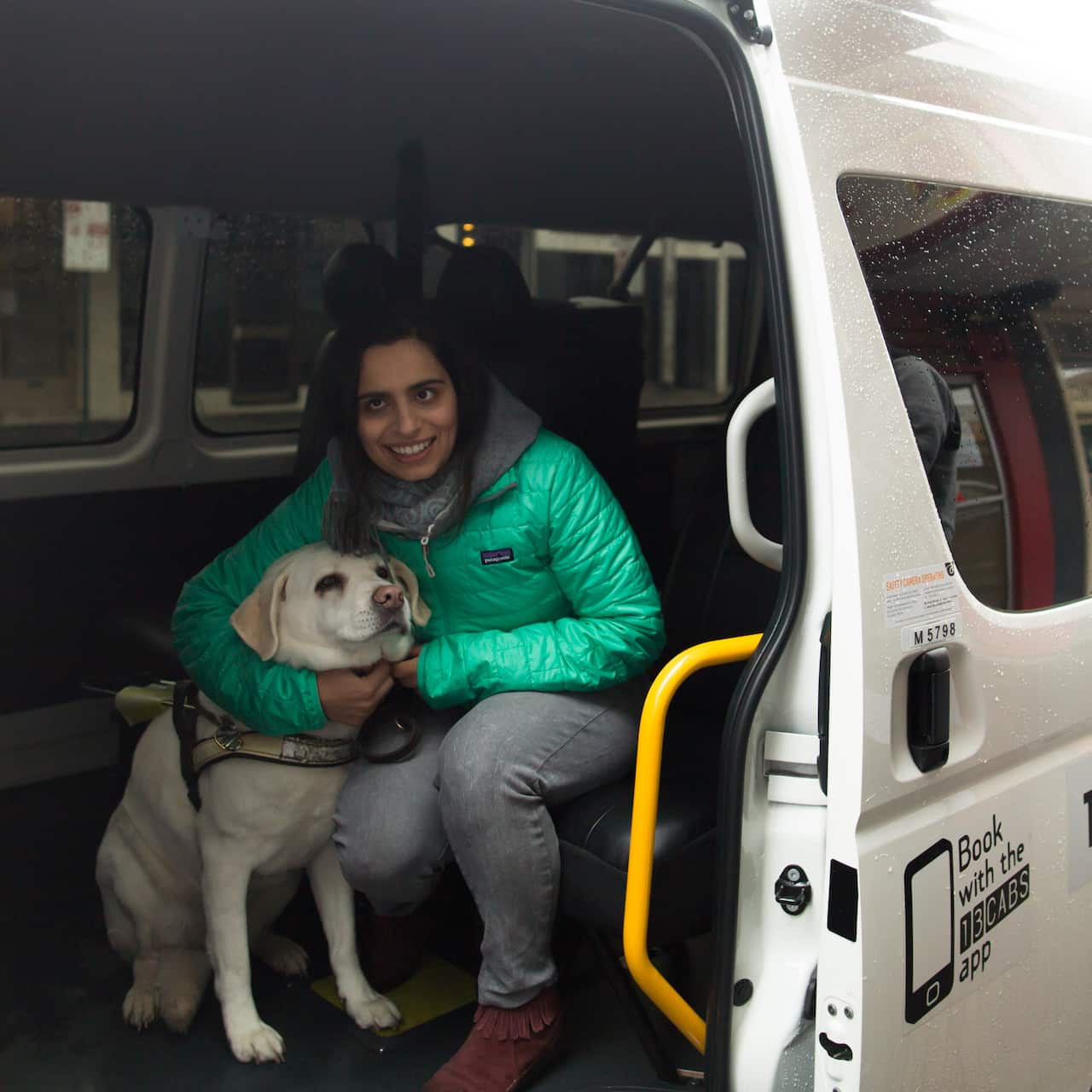 The ad campaign focuses on legal rights of passengers who travel with assistance animals