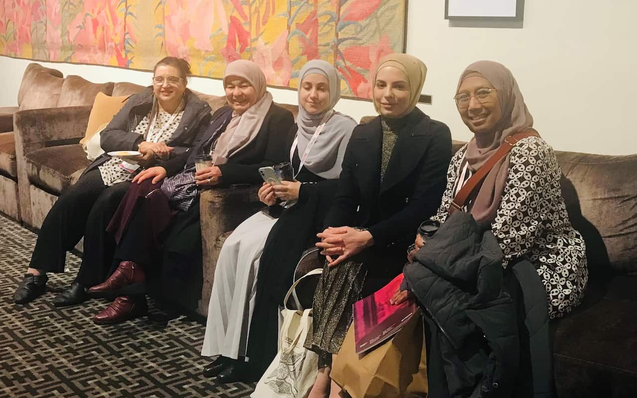 عضوات جمعية المرأة المسلمة