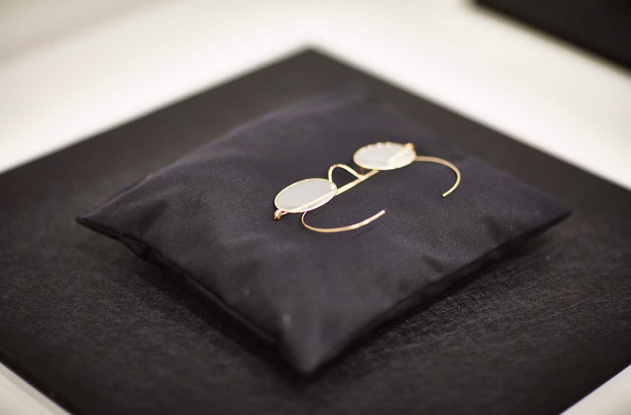 John Lennon's iconic glasses. 