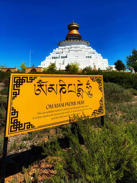 The Great Stupa of Universal Compassion in Myers Flat Bendigo Hindu Nepali