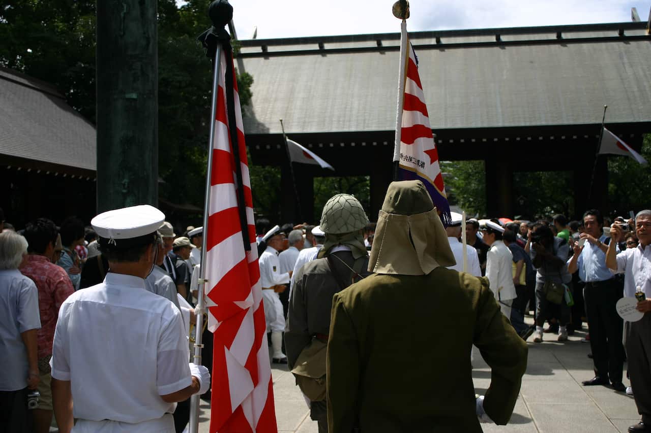 具爭議的終戰紀念日參拜活動