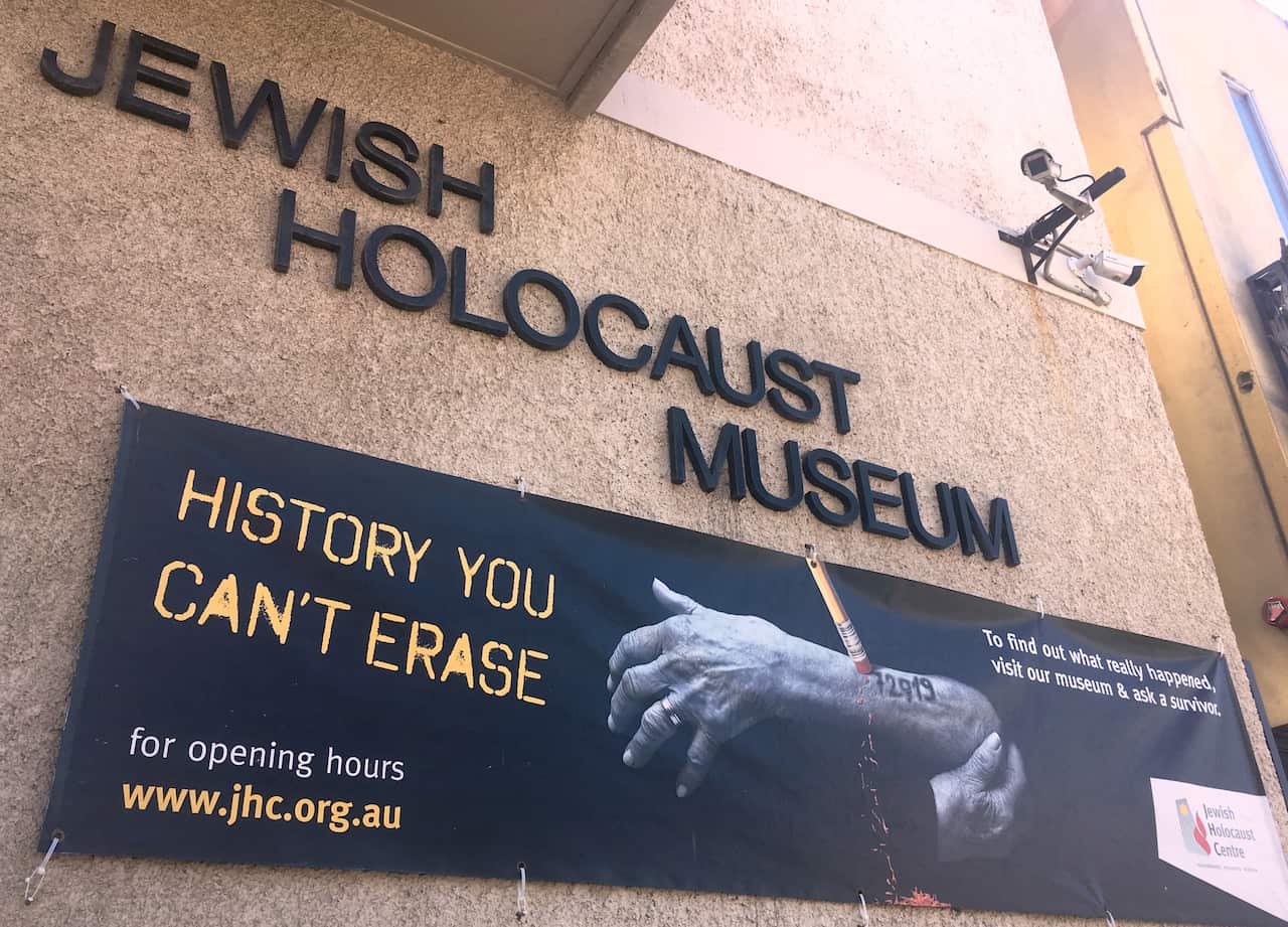 The Jewish Holocaust Centre from the outside