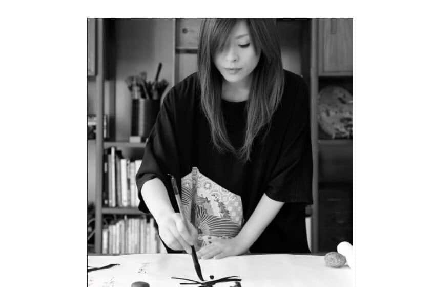 Ink artist Junko Azukawa
