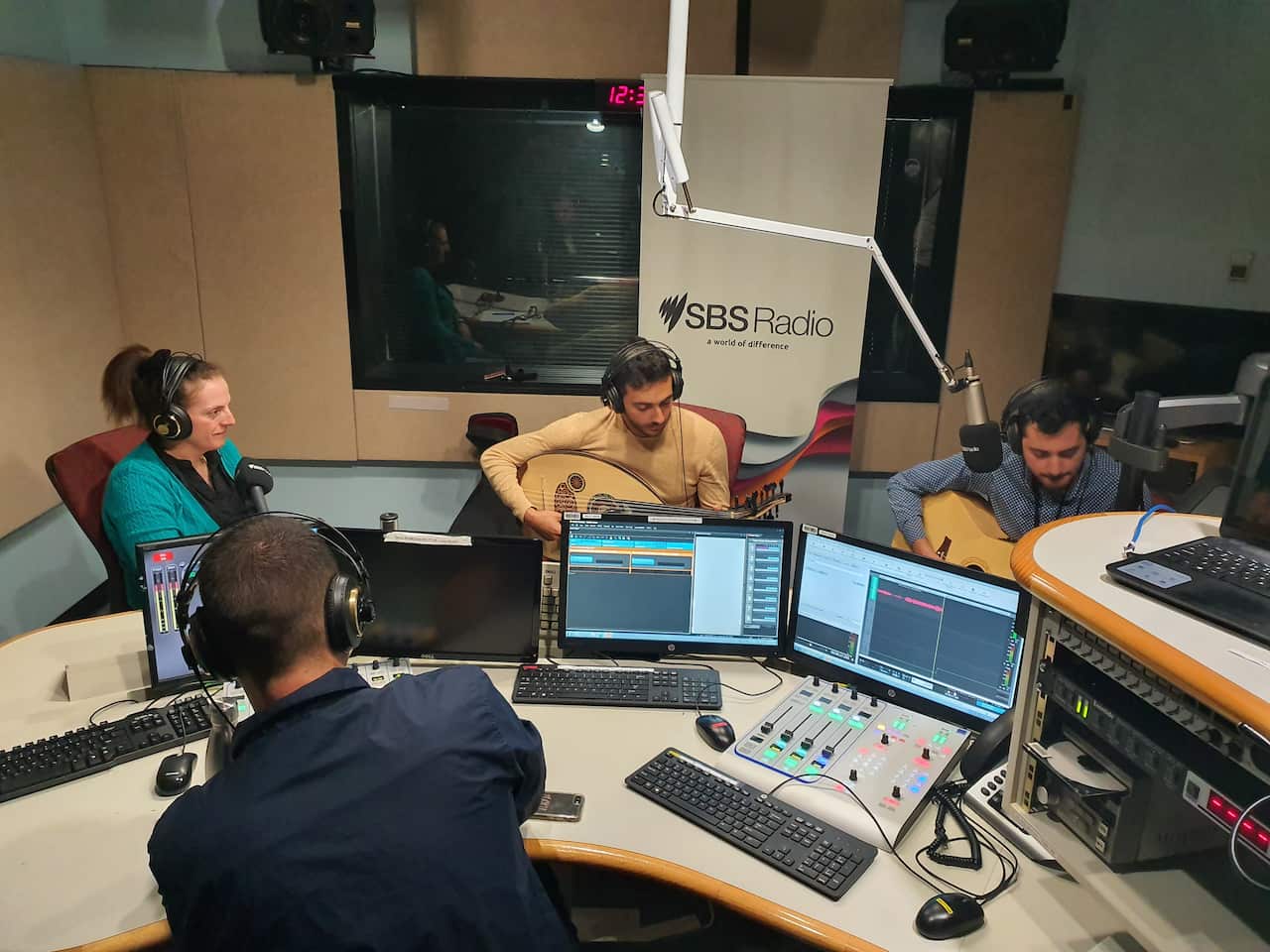 Ahmad and Mouaz Kamal singers from Egypt