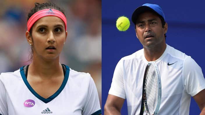 Leander Paes and Sania Mirza
