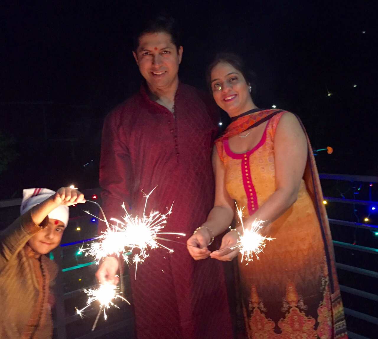 Ravinder Kalra & family