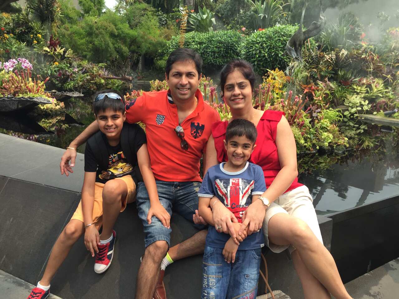 Ravinder Kalra & family
