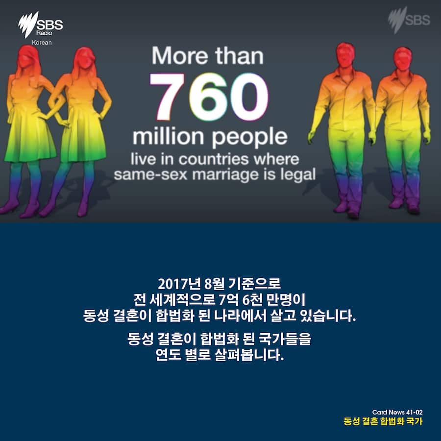 Card News: Same-sex marriage around the world