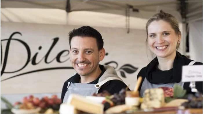 Marie Hadasova and Mark Sponberg in their natural habitat