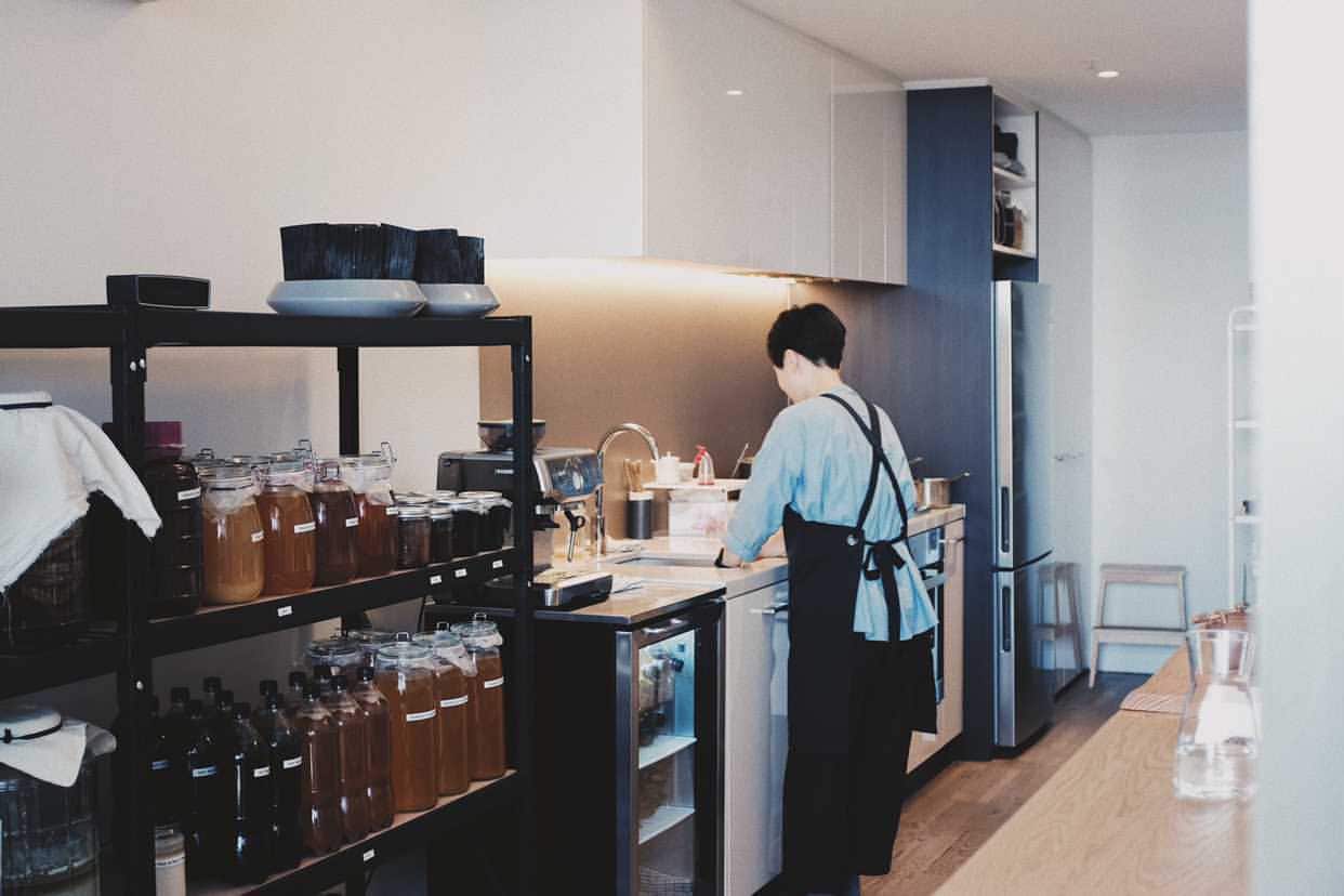 Dining Chae's ower chef Jung Eun Chae