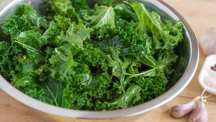 Kale is one of certain cultivars of cabbage grown for their edible leaves. 