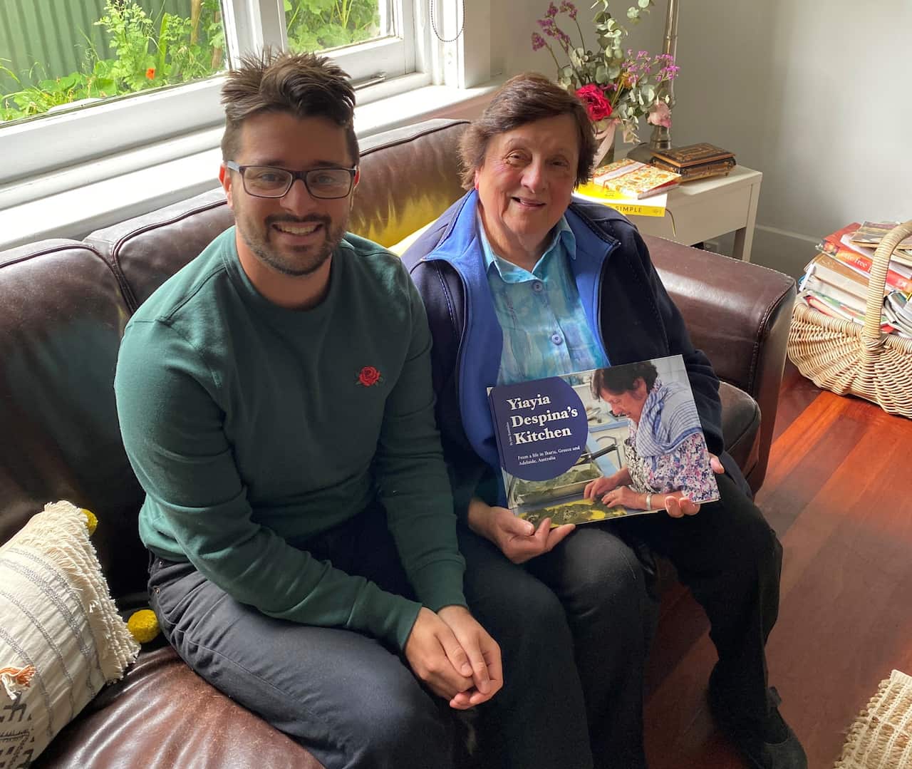 Jake and yiayia Despina