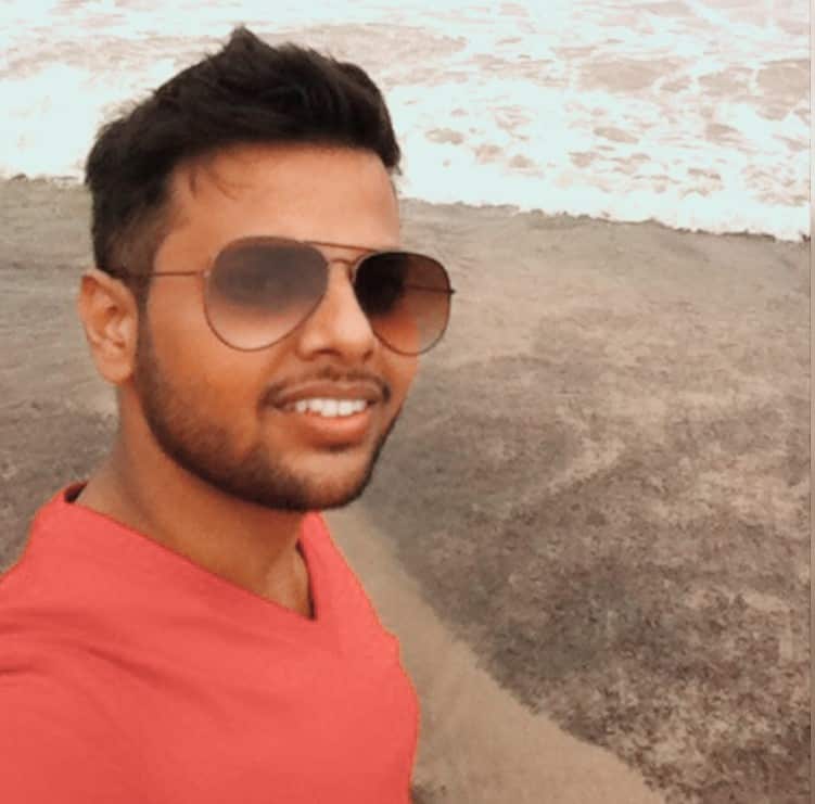 Chennai Super Kings fan Karan Shah