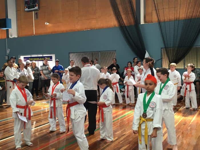 Amitojbir at a karate competition