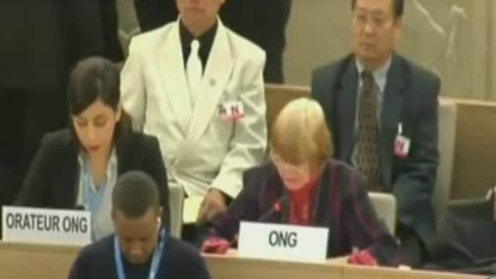 Human right lawyer representing UHV at UN Human Rights Council