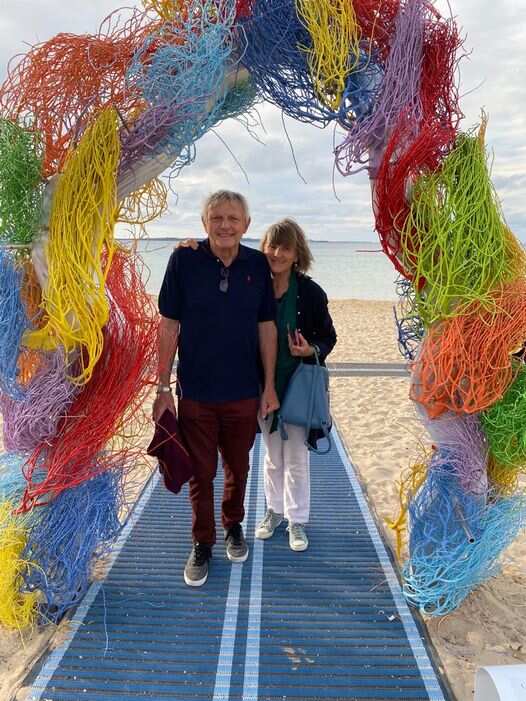 Karin Igel mit Ehemann