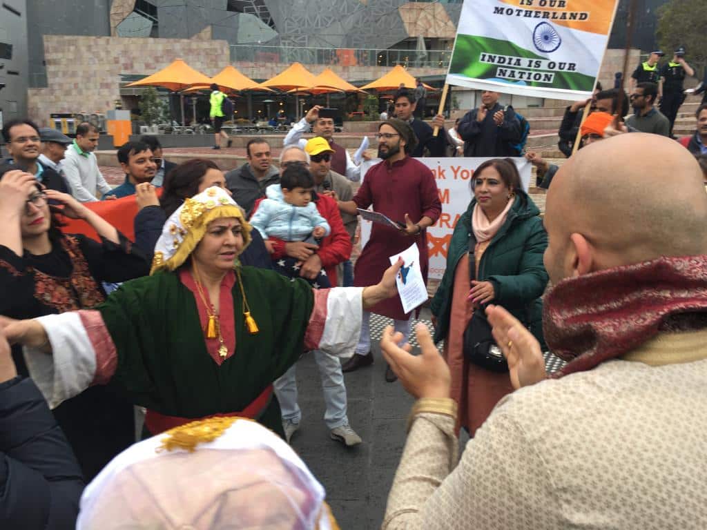 Indian Australians March in Melbourne for Indian Unity