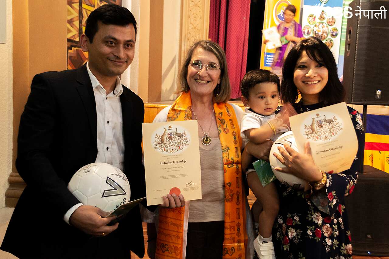 Special citizenship ceremony BHUTAN NEPAL