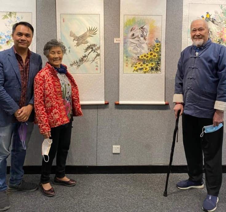 Kelvin Kwan and his parents