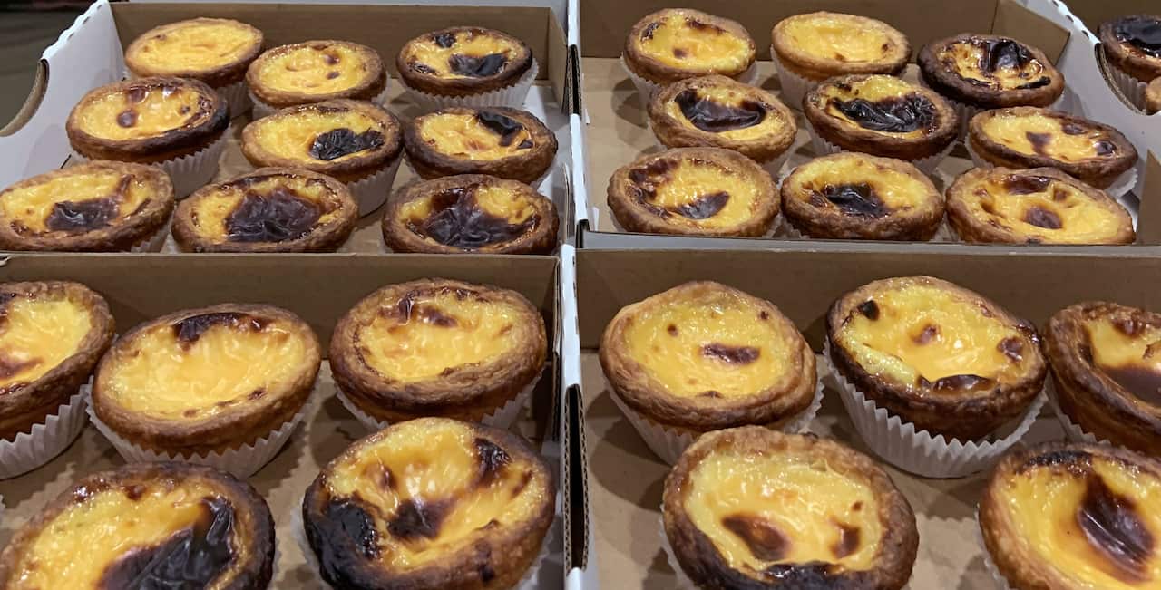 Tartas de Nata