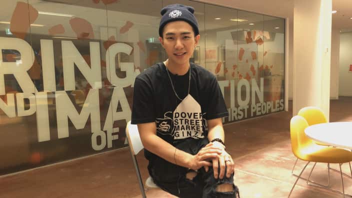 SBS PopAsia's host Kevin Kim