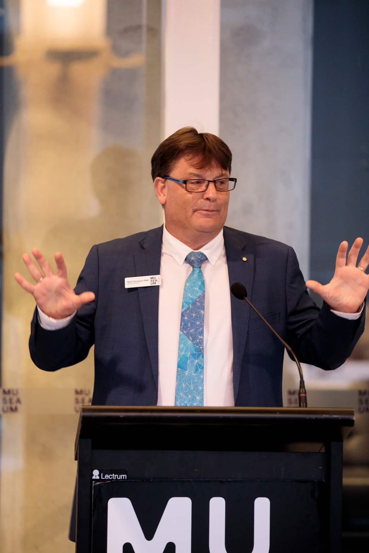 Director and CEO of the Australian National Maritime Museum Mr Kevin Sumption