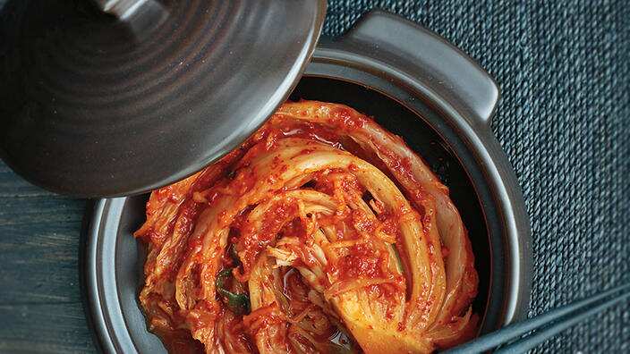 Korean kimchi is one of many traditional fermented foods.