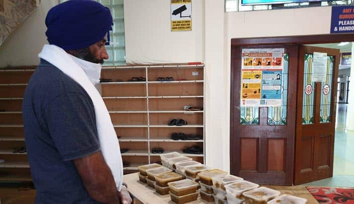 Khalsa Aid Foundation volunteer