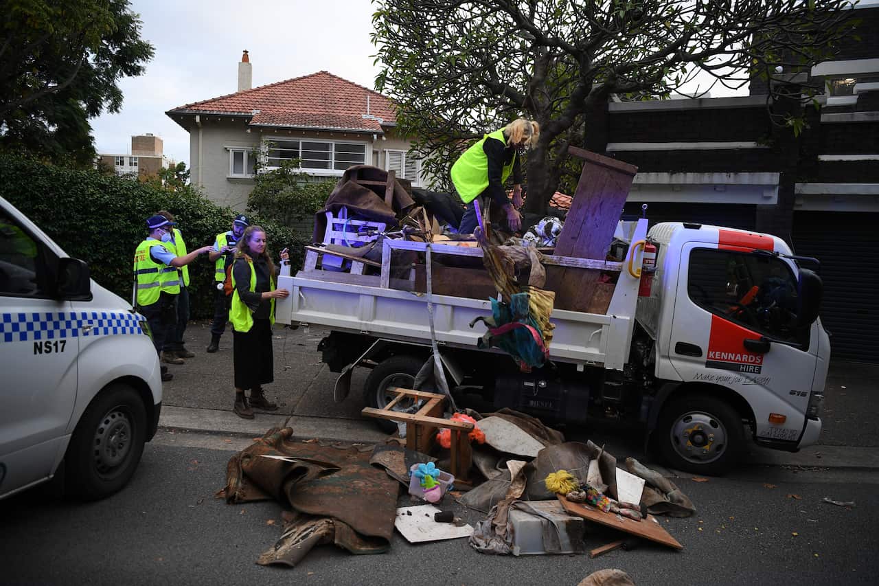 Flood victims