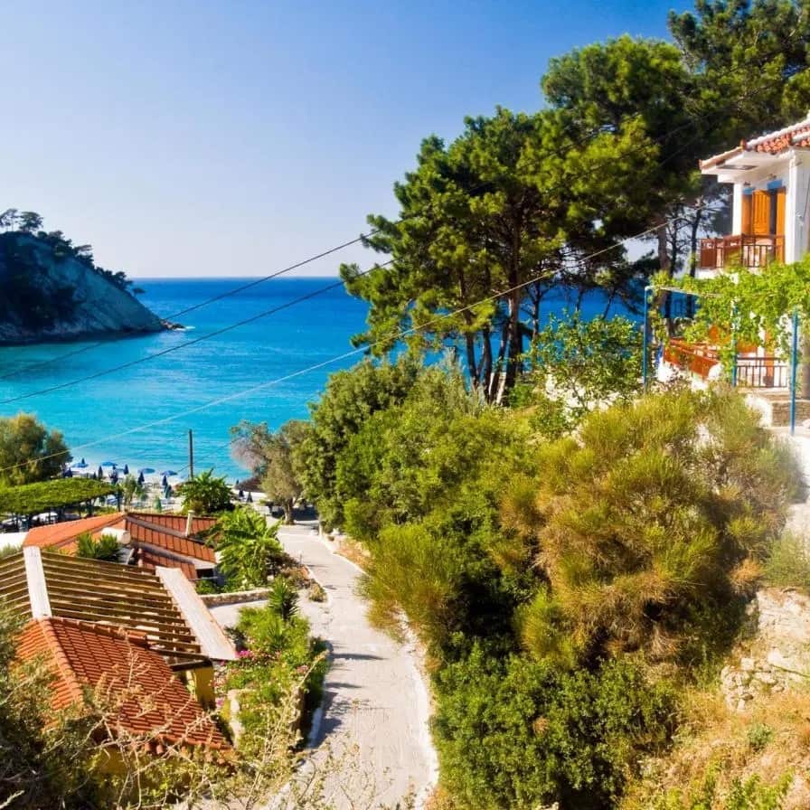 Kokkari village, Samos. 