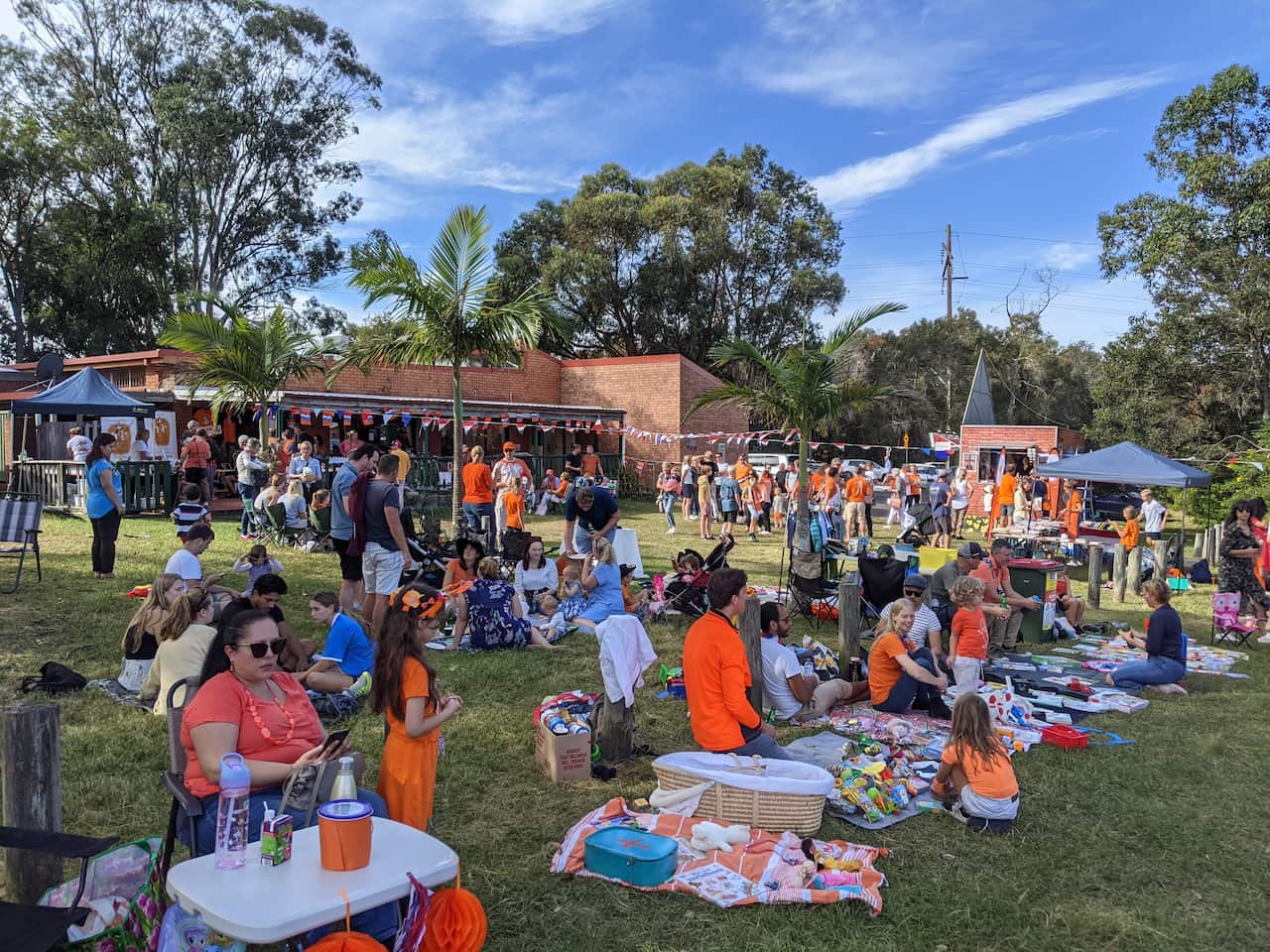 Koningsdagviering bij DAS Neerlandia in Frenchs Forest (2021)