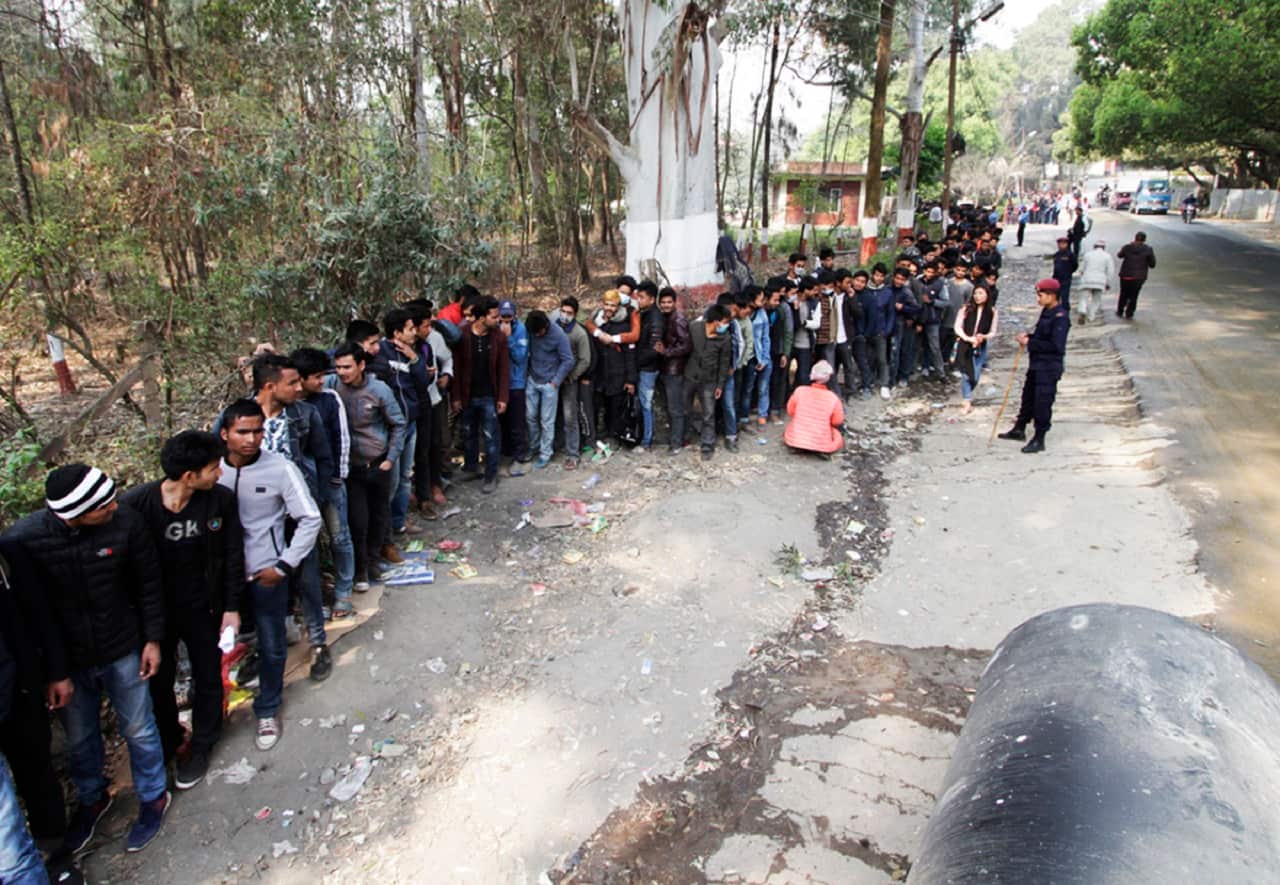 Nepal migrant workers