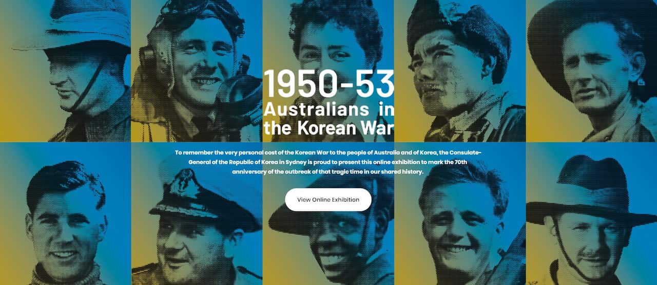 ‘Australians in the Korean War 1950-53’ Online Exhibition