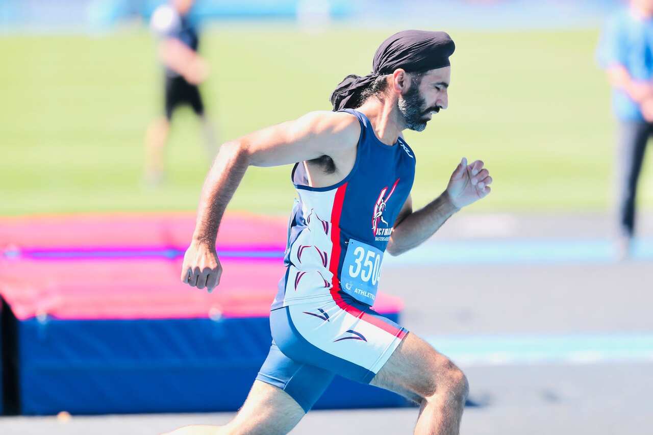 kuldeep Singh Aulakh is passionate for athletics.
