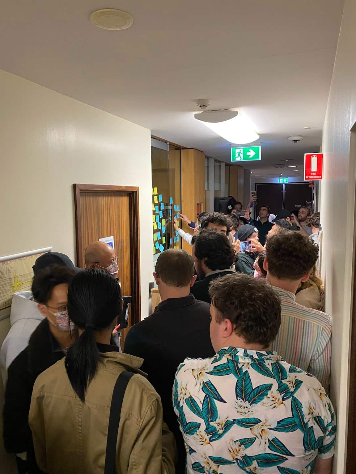 Tiananmen anniversary in University of Queensland 2021.